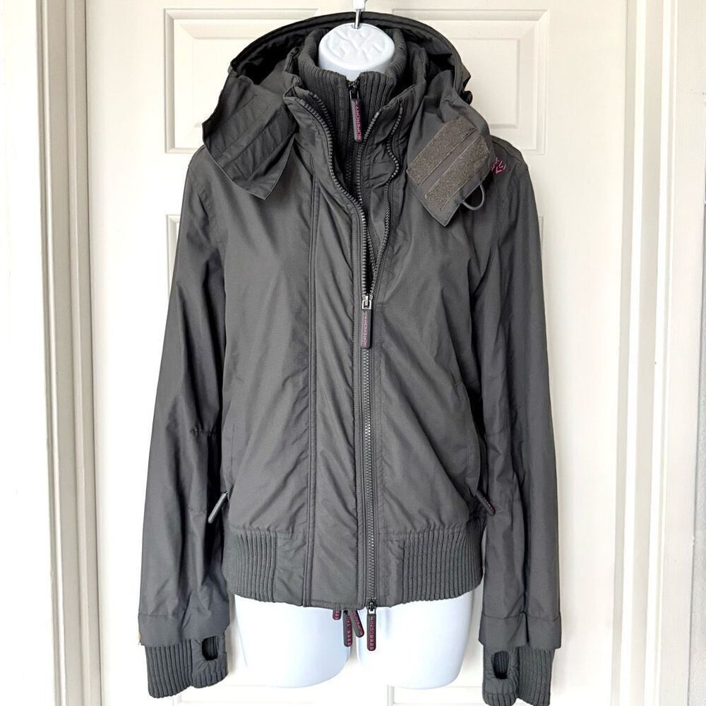 NWOT Superdry Japan Women’s Hooded Mountain Windbomber Jacket